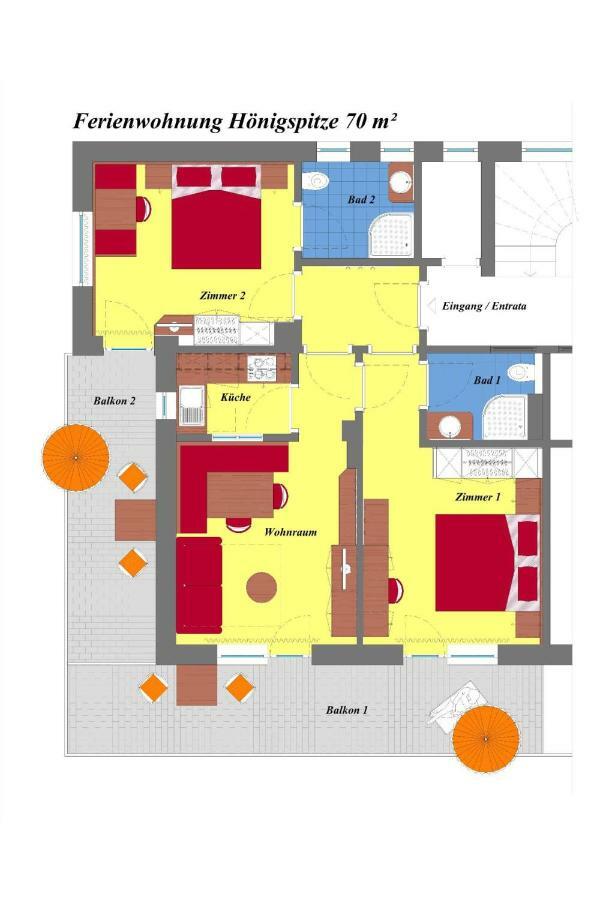 Ferienwohnungen Obermoarhof 라군도 외부 사진